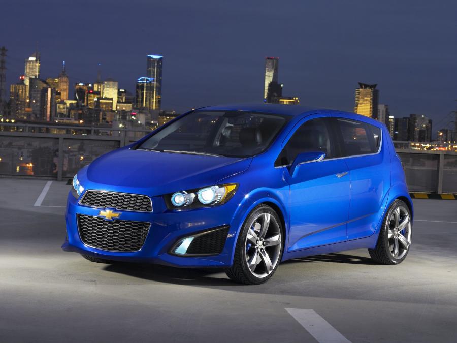  Chevrolet Aveo RS Concept 2010 года  (фото 35 из 66)